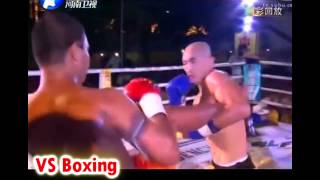 2015 Yi Long vs Petthong Leamtanawat in Thailand Shaolin monk 2015 [upl. by Eiramrefinnej]