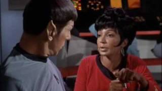 Spock amp Uhura Moments TOS [upl. by Ahsilat]