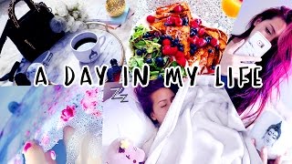 A DAY IN MY LIFE  Winter Workout Pamper Routine YUMMY FOOD MARATHON [upl. by Nnazus]