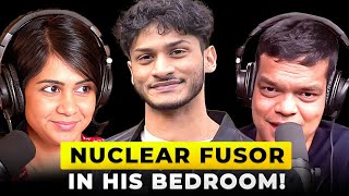 This Kid Built A FUSION REACTOR In His Bedroom Using AI [upl. by Arocat]