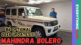 Mahindra Bolero B6O 2024  New Bolero 2024 Top Model [upl. by Ordnas]