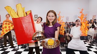 Restaurant Tycoon Games in Real Life [upl. by Llerdnod]