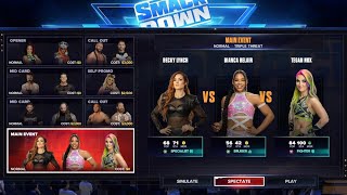 GSM4GM S3E41 CAN BECKY LYNCH BECOME THE NO 1 CONTENDER FOR REAL THIS TIME WWE 2K24 Gameplay [upl. by Alta]