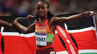 BREAKING Kenyas Beatrice Chebet wins 10000m womens finals in Paris Olympics 2024 [upl. by Gratt588]