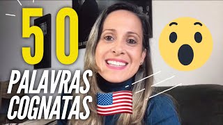 50 PALAVRAS EM INGLÊS PARECIDAS COM PORTUGUÊS  Teacher Allie [upl. by Feetal]