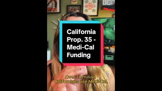 What is California Prop 35  MediCal Funding [upl. by Ainegul822]