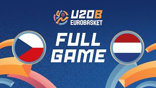 SemiFinals  Czechia v Netherlands  Full Basketball Game  FIBA U20 Womens EuroBasket 2024 Div B [upl. by Ayanat855]