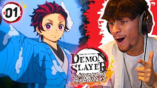 👺 DEMON SLAYER  The Hinokami Chronicles 01  Début de laventure [upl. by Eissed]