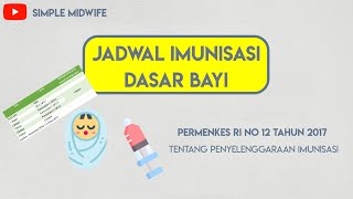 Jadwal Imunisasi Dasar Imunisasi BCG Campak DPT Hb0 Polio [upl. by Irpac34]