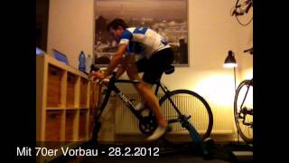 Tacx Fortius noise level [upl. by Mahmoud]