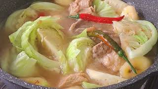 Pork Pochero Recipe Pocherong Baboy [upl. by Attalanta255]