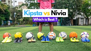 Kipsta vs Nivia   Comparing Football Brands [upl. by Kristo]