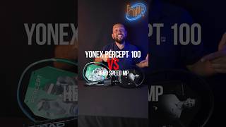 YONEX PERCEPT 100 VS HEAD SPEED MP tennis tenisbrasil tenniscoach tennisplayer tenisbrasileiro [upl. by Inalawi]