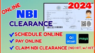 NBI Clearance Schedule Online Application  Paano Kumuha ng NBI Certicate 2024 Complete Guide [upl. by Azial819]