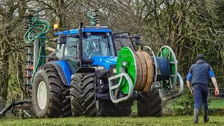 RKennedy Agri Services  Slurry 2022  New Holland 8360 [upl. by Gelb]