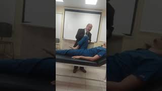 Clinical exam of hip joint for 4th year  by Dr Wahdan [upl. by Matejka]