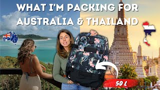 Pack With Me for Thailand and Australia [upl. by Zsa Zsa585]