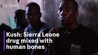 Drug mixed with human bones ravaging Sierra Leone [upl. by Fillender]