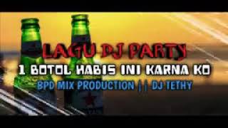 DJ party SATU BOTOL HABIS KARNA KO [upl. by Eniwtna870]