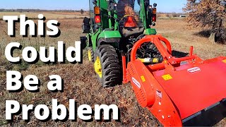 Setting Up the NEW Maschio Flail Mower Didn’t Go According to Plan [upl. by Caspar]