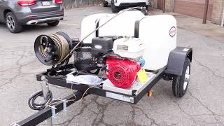 Simpson Pressure Washer Trailer 950002 Review [upl. by Yltneb]