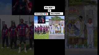 Barcelona or Réal de Madrid danse championsleague barcelona halamadrid viscabarsa duel parati [upl. by Moskow]