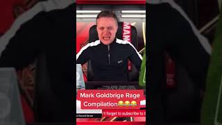 MARK GOLDBRIDGE RAGE COMPILATION 😂 markgoldbridge manchesterunited reaction football [upl. by Natika]