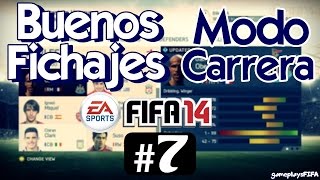 FIFA 14 Buenos Fichajes para Modo Carrera 7  Delanteros [upl. by Dorice]