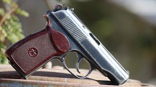 Russian orginal Makarov 9×18mm pistolThe Soviet Military Sidearm [upl. by Emmott883]