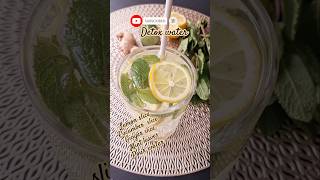 Refreshing Detox water  Boost your hydration and health  shorts shortsfeed ytshorts [upl. by Merow]