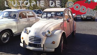 Citroën 2cv4  Une journée au Familistère GODIN [upl. by Weirick651]