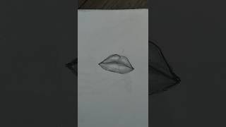 How to draw lips lips drawing ytshorts tricks easydrawing stepbystep [upl. by Winni]