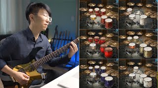 Superior Drummer 3  Kits Overview w Guitar Playthrough  Funtwo [upl. by Terbecki]