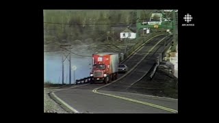 La vie des routiers au début des années 1980 [upl. by Kcirtapnaes]