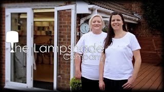 The Lampshade Company by EKM  Entrepreneur builds lampshade company from her bedroom [upl. by Annaynek646]