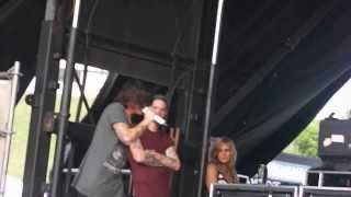 One of Kellins sexy moments  Vans Warped Tour [upl. by Einomrah]