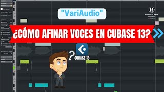 ¿ Cómo Afinar Voces en Cubase 13 [upl. by Atterg]