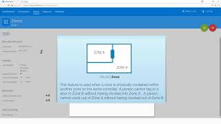 Access Portal 3 0 Anti passback zone configuraton [upl. by Adaynek]