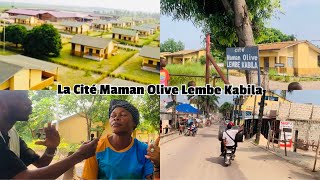 VOICI LA CITÉ MAMAN OLIVE LEMBE KABILA À NSELE🇨🇩RÉPORTAGE EXCLUSIF [upl. by Isadora]