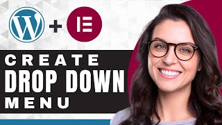 How to Add a Drop Down Menu in Elementor  Elementor Tutorial [upl. by Joyann]