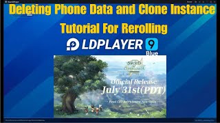 Sword Of Convallaria  Data Deletion amp LD Player Tutorial For Rerolls [upl. by Trofmoc]