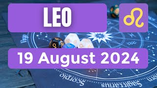 Leo horoscope  Leo Horoscope for Today 19 August 2024 [upl. by Nance564]