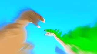 Stegosaurus vs Edmontosaurus dc2 Animation [upl. by Barth774]