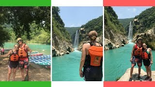 Mexicos Hidden Gem 🇲🇽🛶 Tamul Waterfall Huasteca Potosina [upl. by Etyak]