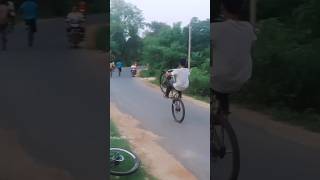 cyclewheelie stunt cycler rider cycleb cycling cyclec cycle starts short video PRASHANT2023 [upl. by Narej]