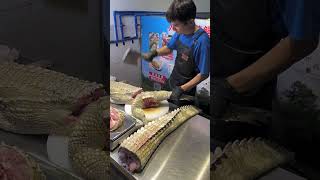 Artificially Breed Crocodiles Crocodile Crocodile Meat Fresh Crocodile Legs [upl. by Adley]