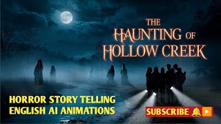 The Haunting of Hollow CreekHORROR STORY TELLING in ENGLISH ai animations [upl. by Zurkow]