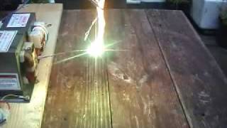 Microwave Transformer Sparks and Sparklers [upl. by Setarcos]