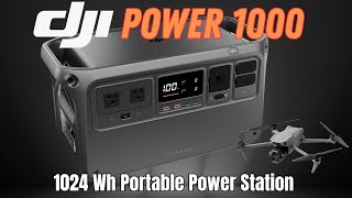 DJI Power 1000  This Portable Power Station is a Silent Beast [upl. by Oilicec]