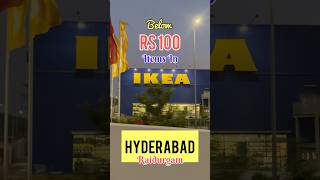 IKEA  below Rs 100 Items shorts ikea hyderabad [upl. by Ahsilet]